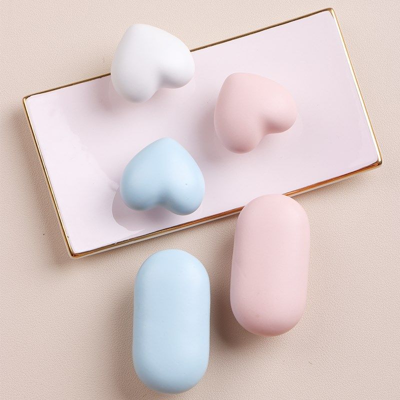 卡通爱心拉手陶瓷儿童房s衣柜把手女孩柜子抽屉彩色男孩柜门可爱,基础建材,小拉手,淘宝优惠券,粉丝福利购,淘宝优惠卷