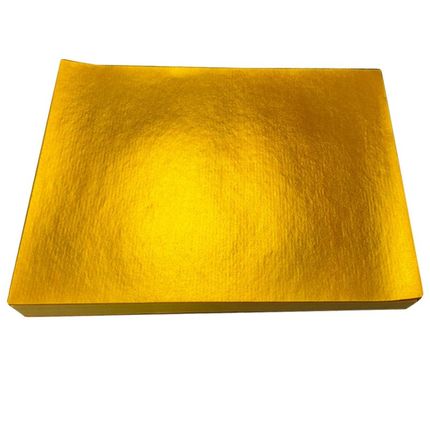 上海金软金箔纸11*14cms大号14*21cm双面黄无膜金箔纸手工元宝折