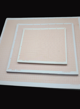 包邮桔红色计f算纸方格纸坐标纸绘图纸网格纸制图纸A4 A3 A2