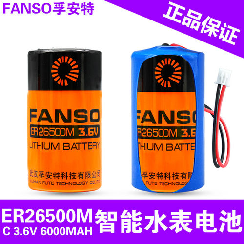 孚安特锂电池ER26500M3.6V功率