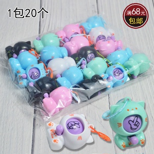 新石头剪刀布玩具猜拳精灵公平对决机钥匙扣链子挂件培训礼品奖励