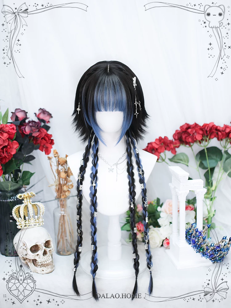 Дорогой парик Wig, набор, стиль Лолита, 2 карат, интернет-знаменитость