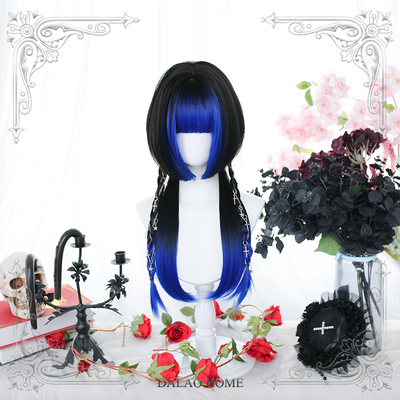 taobao agent | Big guy's home | lolita jellyfish head wig Princess cut 