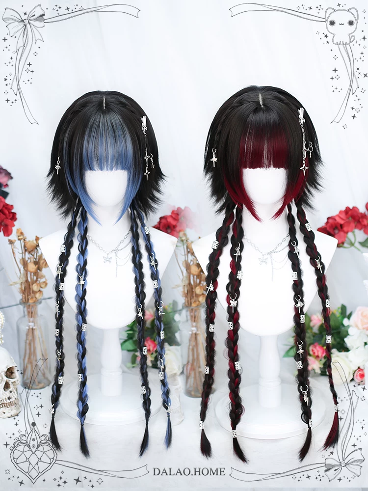 Дорогой парик Wig, набор, стиль Лолита, 2 карат, интернет-знаменитость