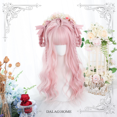 taobao agent Wig, strawberry, Japanese helmet, bangs, Lolita style