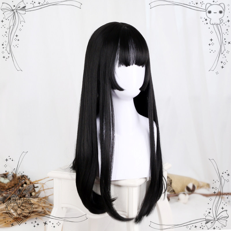 thumbnail for |big guy home| Harajuku soft sister Lolita "Kanako Kanako" 65cm Princess Himefa cut long hair
