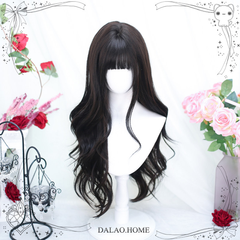 大佬家假发二次元lolita长发全头套一体cos自然仿真洋气长卷发,模玩/动漫/周边/娃圈三坑/桌游,lolita洛丽塔假发,淘宝优惠券,粉丝福利购,淘宝优惠卷