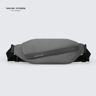 MARK RYDEN胸包男高级感多功能腰包休闲户外骑行斜挎包大容量男款