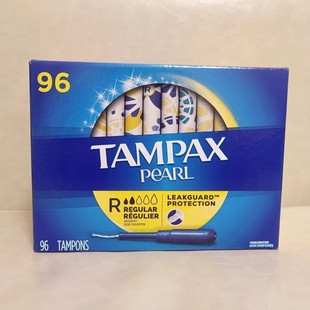 国现加拿大Tampax丹碧丝卫生棉条普通超大流量塑料导管式16支试用