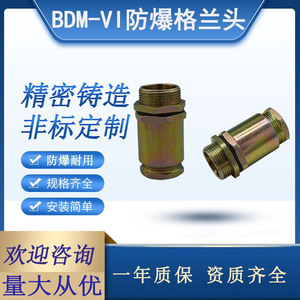 格兰头防爆电缆密封不锈钢