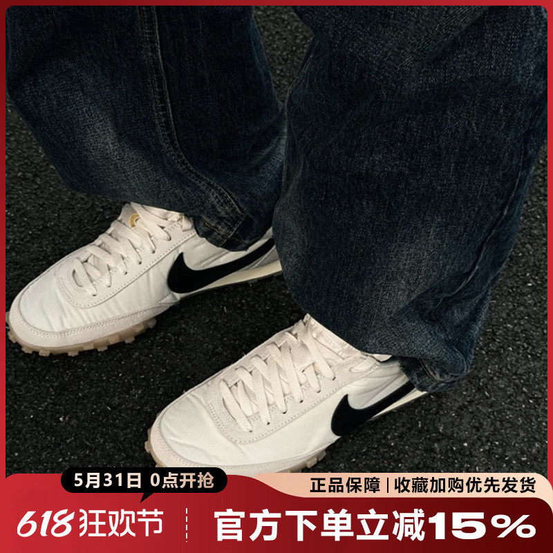 耐克男鞋NIKE WAFFLE RACER舒适运动鞋百搭轻便休闲鞋IM8658-101