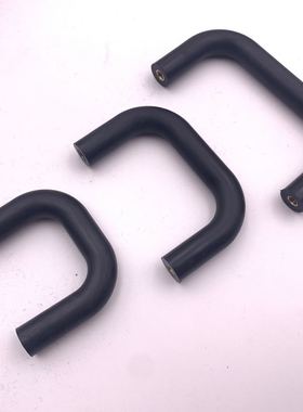 UGFN40 UGFN53  UGFN70 耐高温塑料型拉手 黑色亚光EDPM橡胶把手