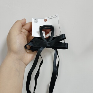 （满15包邮发货）九木飘带蝴蝶结四指抓夹