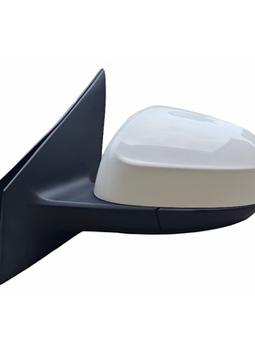 适用于北汽幻速H2后视镜总成H2E手动倒车镜带镜片带白色漆配件