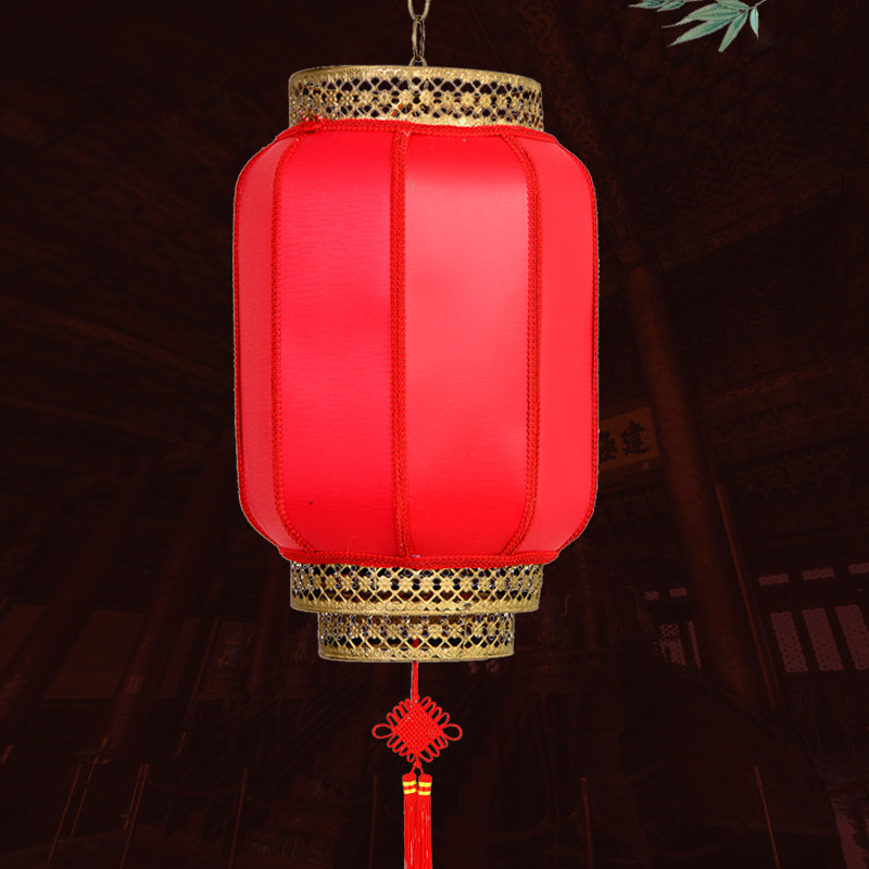 春节户外防水灯笼挂饰灯串大红灯笼室内挂串火锅店过年新年装饰