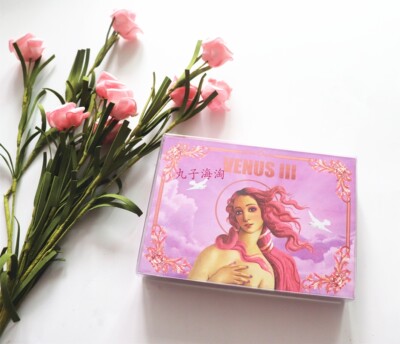 现货Lime Crime Venus维纳斯XL三代独角兽桃花8色眼影盘