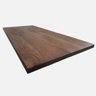 北美黑胡桃木料原木吧台桌面板搁板踏步板实木台面书桌定做家具