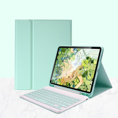 适用iPadPro2021平板保护套11寸新款苹果ipadpro11 a2377带笔槽a2459蓝牙键盘a2460鼠标a2301第三代硅胶软壳3