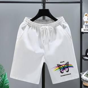 装 男士 夏季 薄款 宽松休闲裤 速干运动裤 大码 短裤 9.9 冰丝三分裤 包邮