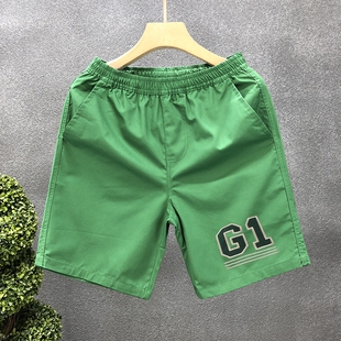 宽松居家睡裤 五分裤 衩男款 夏季 大裤 男短裤 沙滩裤 清仓捡漏男装 大码