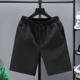 男修身 外穿大裤 五分半截裤 空调中裤 衩 精神小伙沙滩裤 潮牌休闲短裤