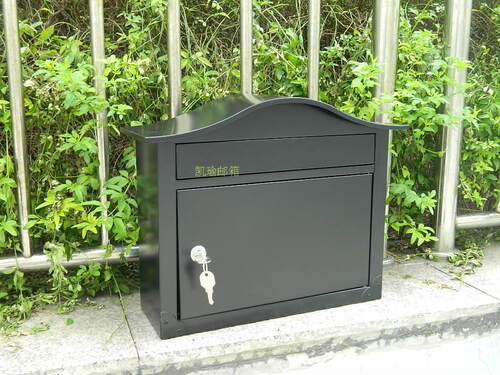 包邮 大号家用铁皮带锁欧式信箱意见箱投诉箱信报箱室外防水挂墙