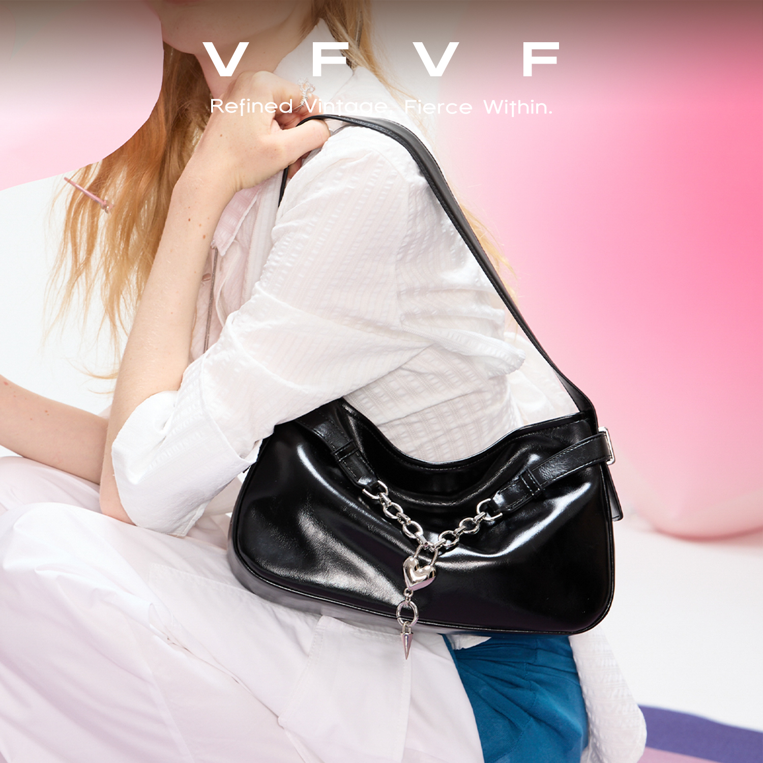 VFVF高级感原创月牙包女