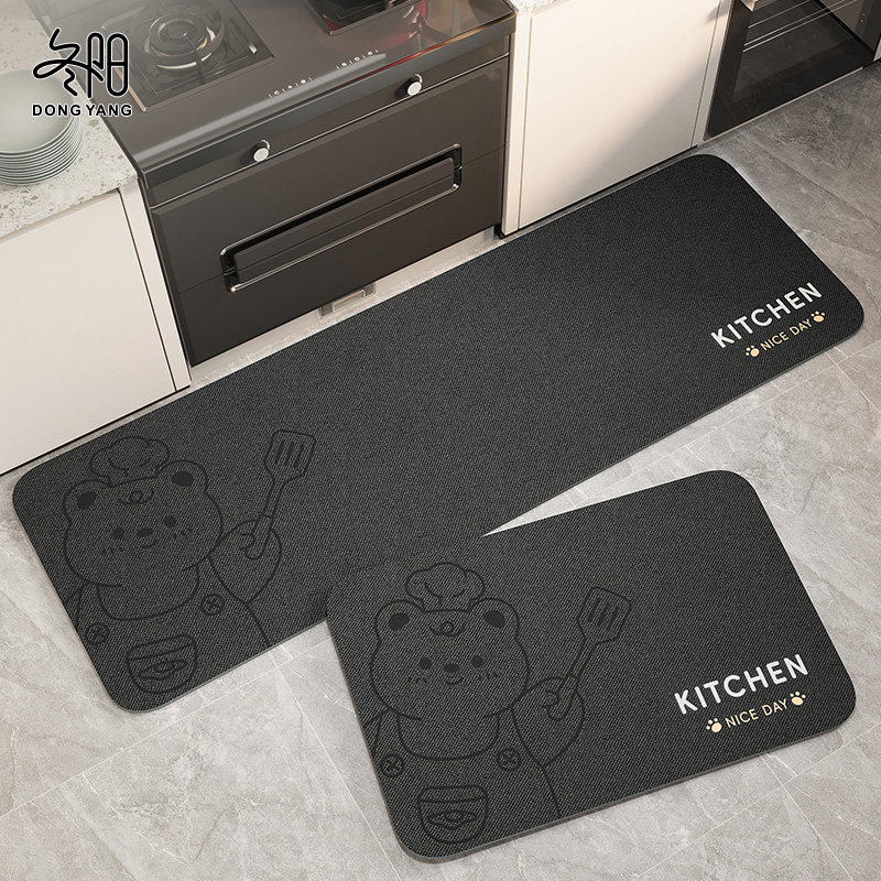 厨房地垫防滑防油可擦免洗脚垫吸水转角垫子防水专用耐脏高端地毯,居家布艺,厨房地垫,淘宝优惠券,粉丝福利购,淘宝优惠卷