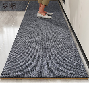 厨房地垫防滑防油可擦免洗吸水吸油脚垫专用防水垫子耐脏长条地毯