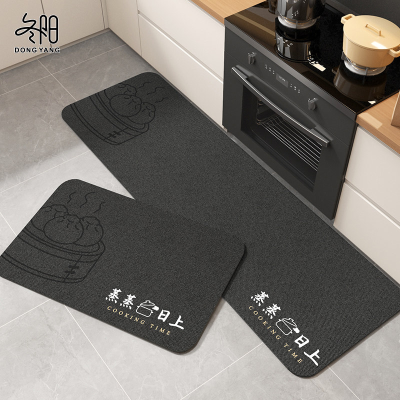 厨房地垫防滑防油可擦免洗防水家用脚垫耐脏垫子吸水专用转角地毯,居家布艺,厨房地垫,淘宝优惠券,粉丝福利购,淘宝优惠卷