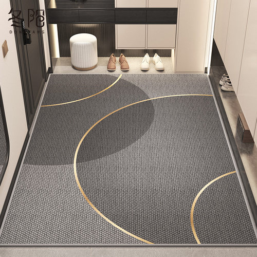 入户门地垫耐脏进门门口玄关门垫轻奢家用室内防滑脚垫可裁剪地毯