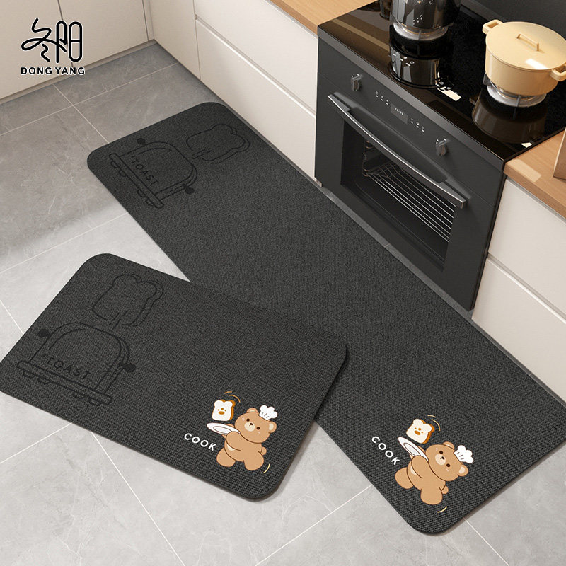 厨房地垫防滑防油可擦免洗专用脚垫吸水转角垫子防水耐脏高端地毯,居家布艺,厨房地垫,淘宝优惠券,粉丝福利购,淘宝优惠卷