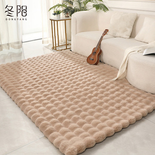 地毯客厅2024新款高级感免洗可擦沙发茶几毯加厚卧室房间床边地垫
