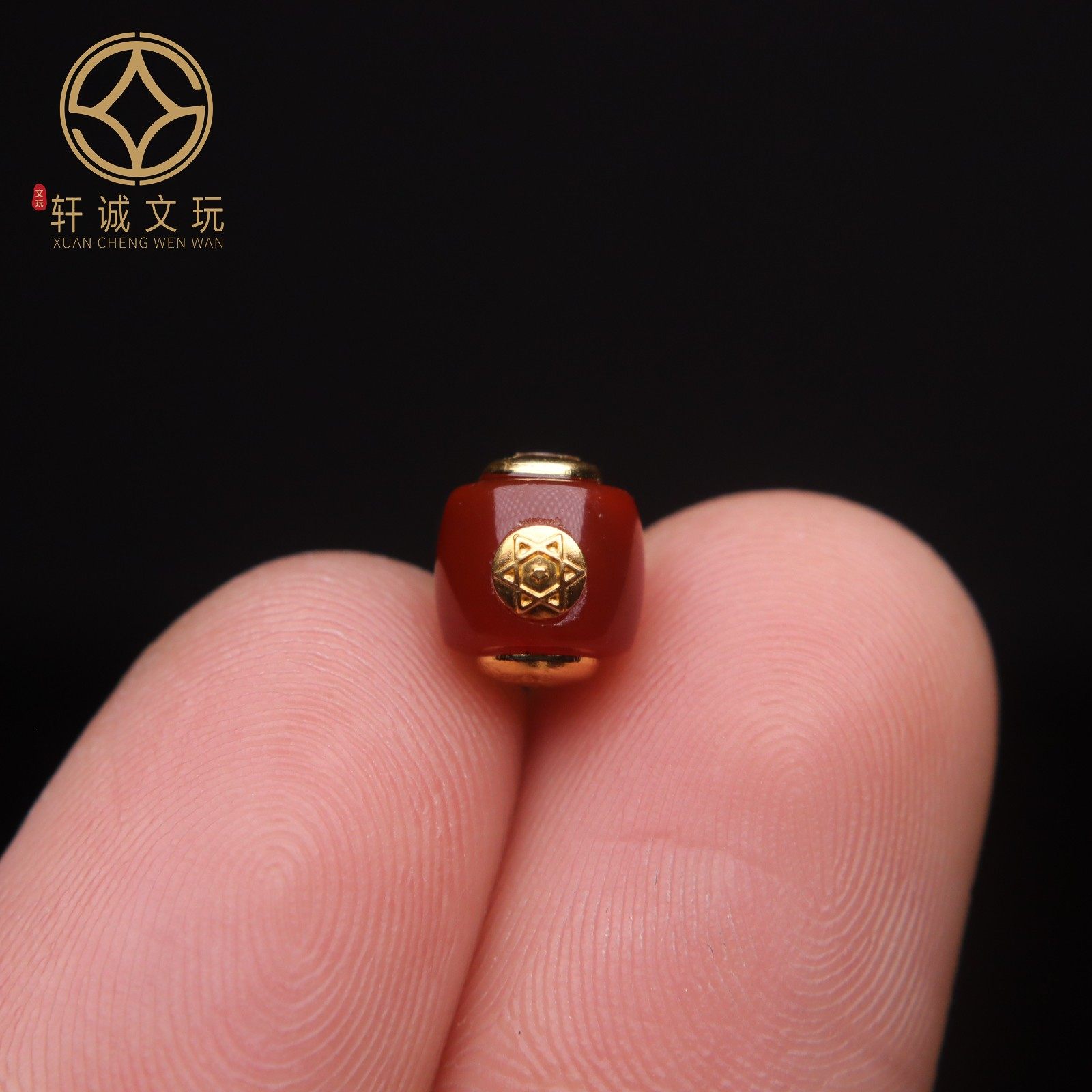 原创S925纯银镀金镶嵌南红玛瑙桶珠圆珠散珠DIY配件手串配珠饰品,饰品/流行首饰/时尚饰品新,DIY配件,淘宝优惠券,粉丝福利购,淘宝优惠卷