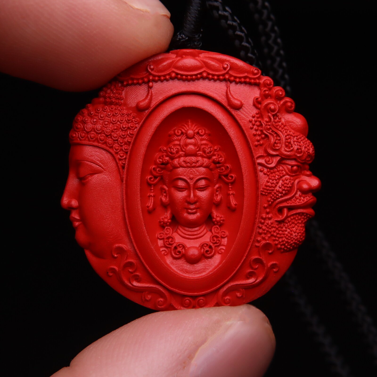 保真朱砂一念之间帝王砂吊坠小配件挂件吊坠饰品星月金刚菩提牌子