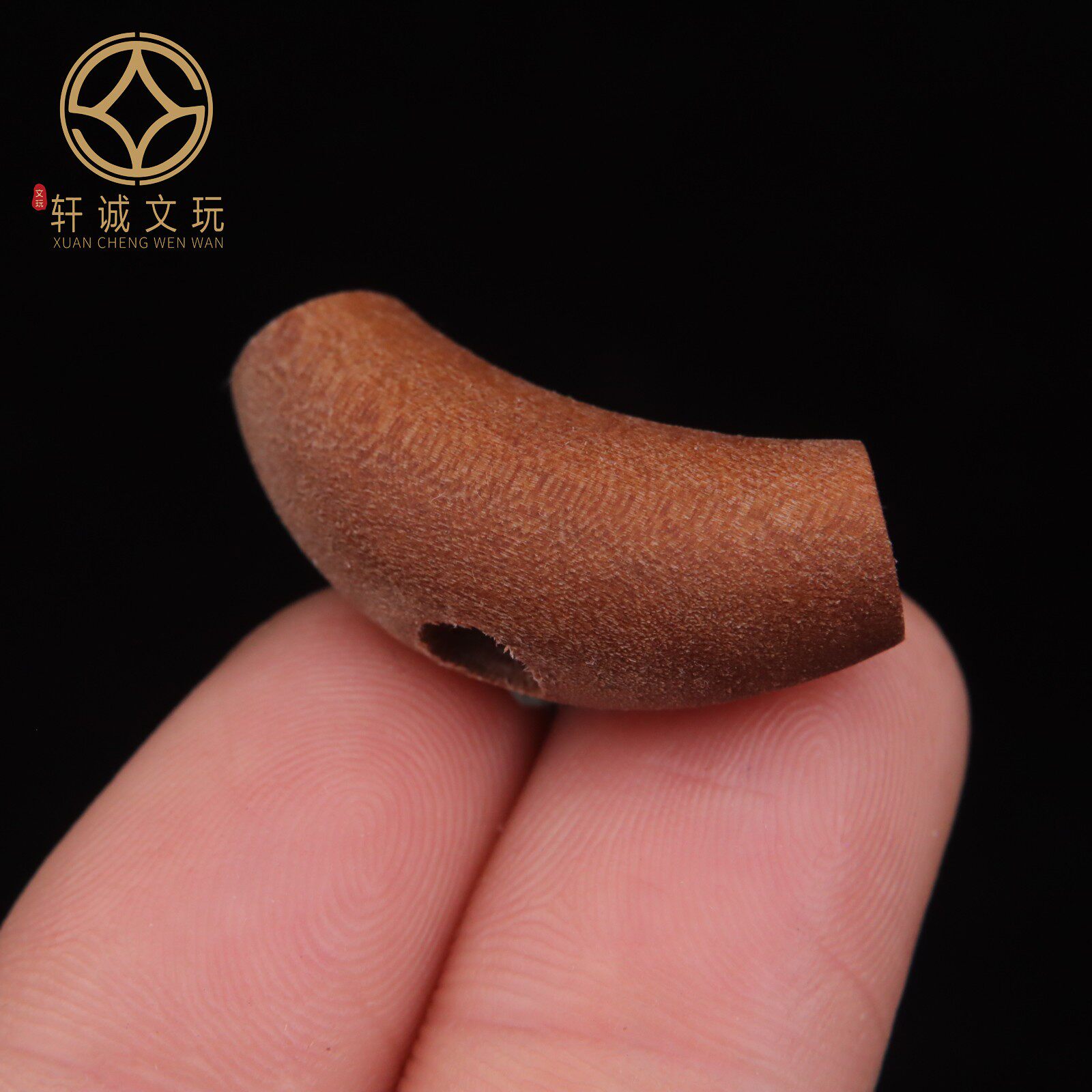天然越南老山檀沉香三角三通佛头散珠DIY文玩配饰108散珠配珠配件