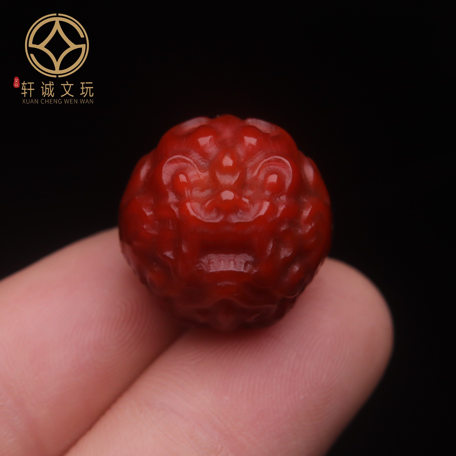 保真凉山满肉满色南红玛瑙貔貅珠兽珠桶珠算盘珠散珠DIY配饰新品