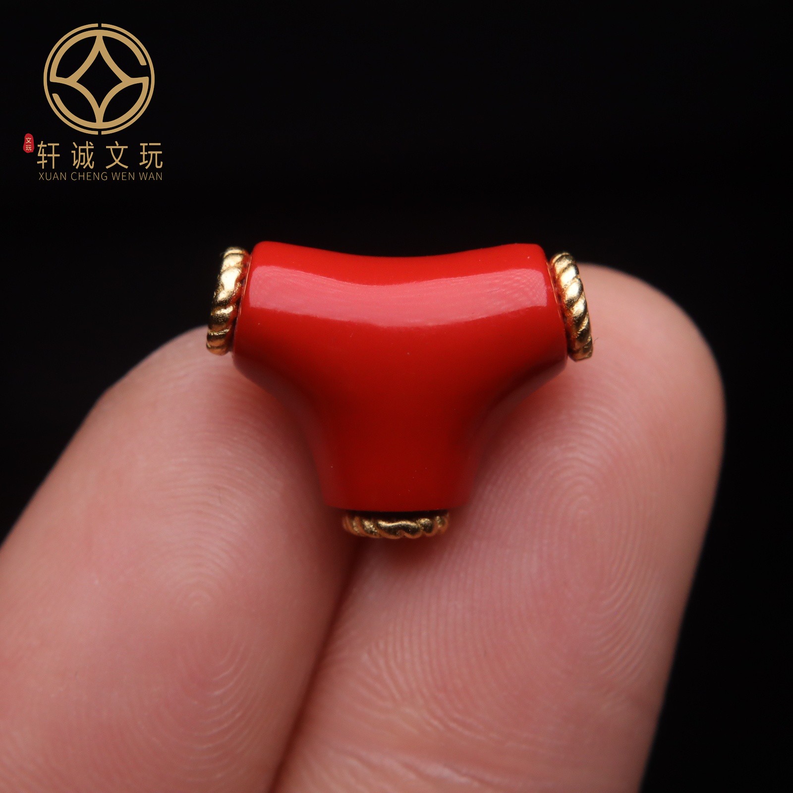 保真朱砂镶嵌银镀金帝王砂三角三通佛头星月金刚菩提108长串配饰