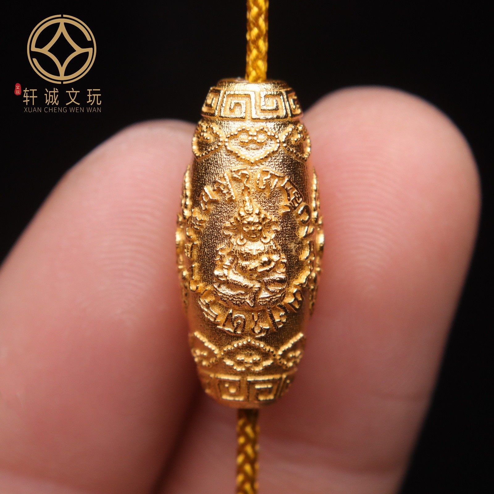 原创足银925银镀金黄财神绿度母桶珠顶腰珠隔珠手串diy文玩配饰,饰品/流行首饰/时尚饰品新,银饰配件,淘宝优惠券,粉丝福利购,淘宝优惠卷