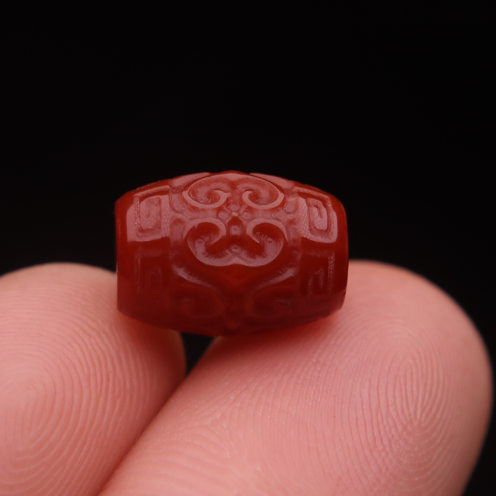 玛瑙回纹桶珠散珠饰品手串手链金刚菩提配珠文玩串饰DIY配饰配件