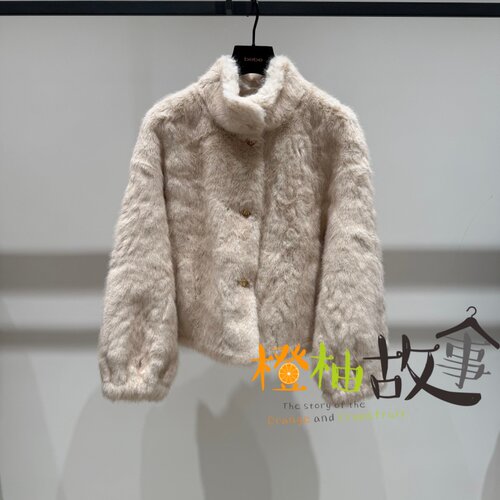 B26402119 国内专柜bebe正品代购2026冬女士外套402119可议价3598
