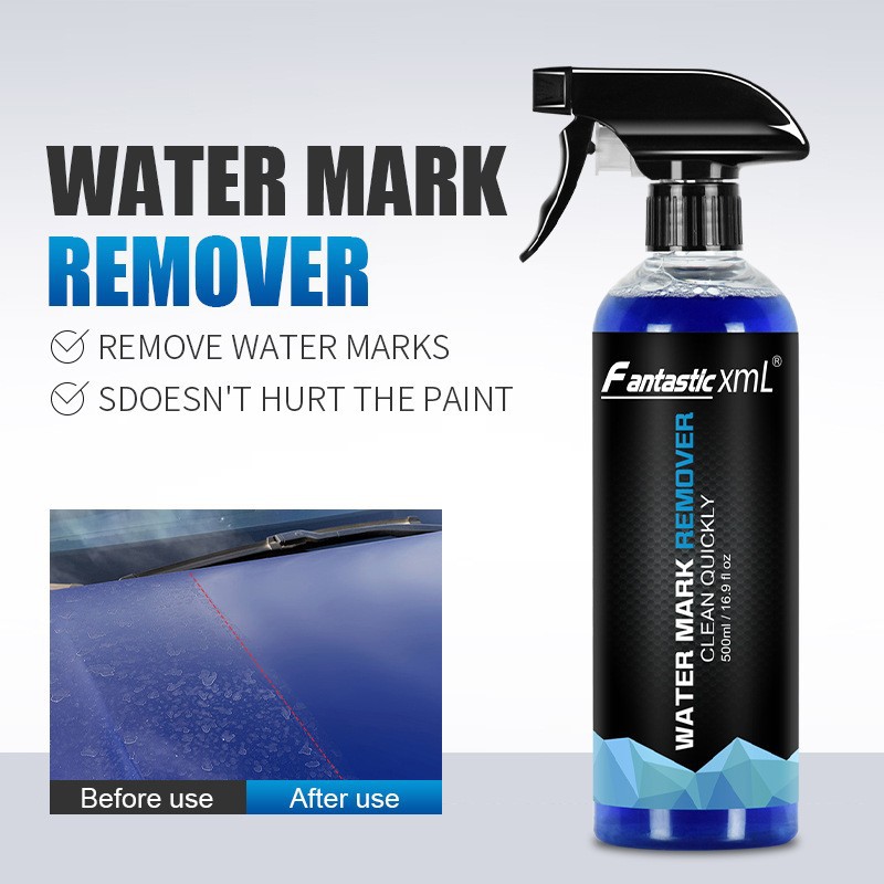 水渍去除剂汽车水痕清洁剂玻璃油膜去污漆面水垢水印酸雨外贸
