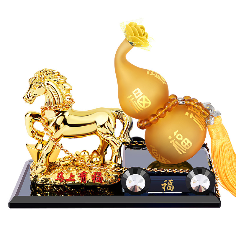 汽车摆件车载车内马车车饰装饰