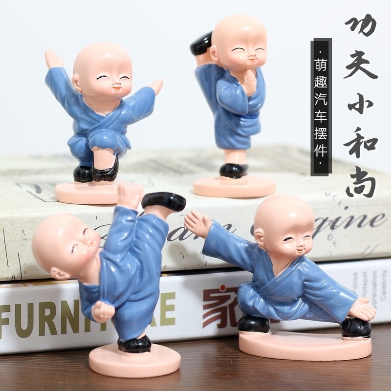 可爱小和尚汽车摆件车载车内