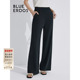 女裤 BLUE ERDOS舒适垂感精纺四平阔腿西装 B245F1003