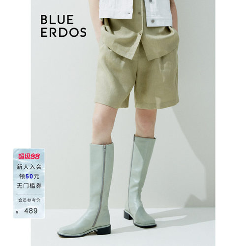 blueerdos宽松通勤五分裤短裤
