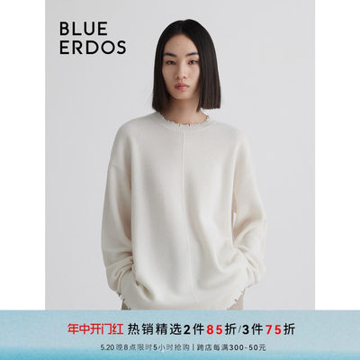 blueerdos秋冬圆领套衫