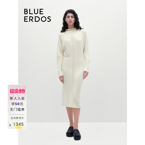 [BLUE ERDOS设计师系列]BETH系列圆领连衣裙B245A6001