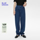 轻薄牛仔裤 BLUE 直筒随性百搭萝卜裤 春季 B555M3001 ERDOS