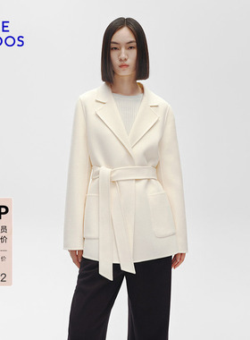 【100%绵羊毛】BLUE ERDOS冬季通勤西装毛呢外套B255J1015